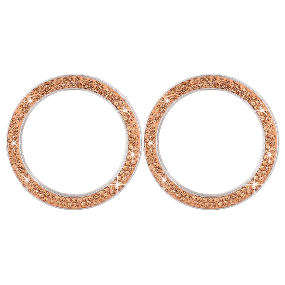 2 Stks Automotor Ring Bling Sticker Auto-image
