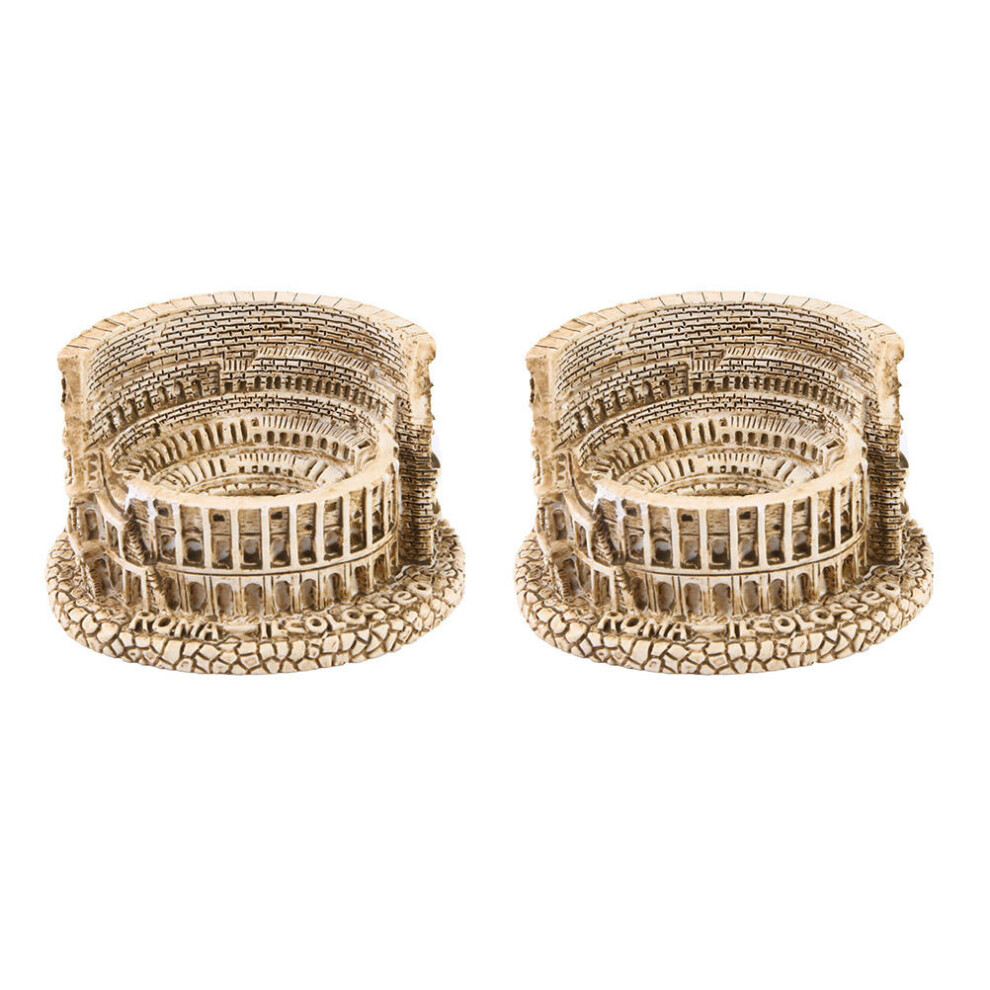 2 Stuks Colosseum Ornament Cadeau Autohars-image