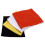 4pcs Winter Neck Gaiter Orange White Yellow Black 5