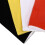 4pcs Winter Neck Gaiter Orange White Yellow Black 13