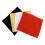 4pcs Winter Neck Gaiter Orange White Yellow Black 10
