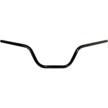 7/8 Inch OEM Style Handlebar LTD Satin Black, 7/8" Diameter, Compatible with Various Models, Color: Black 23-12551S
