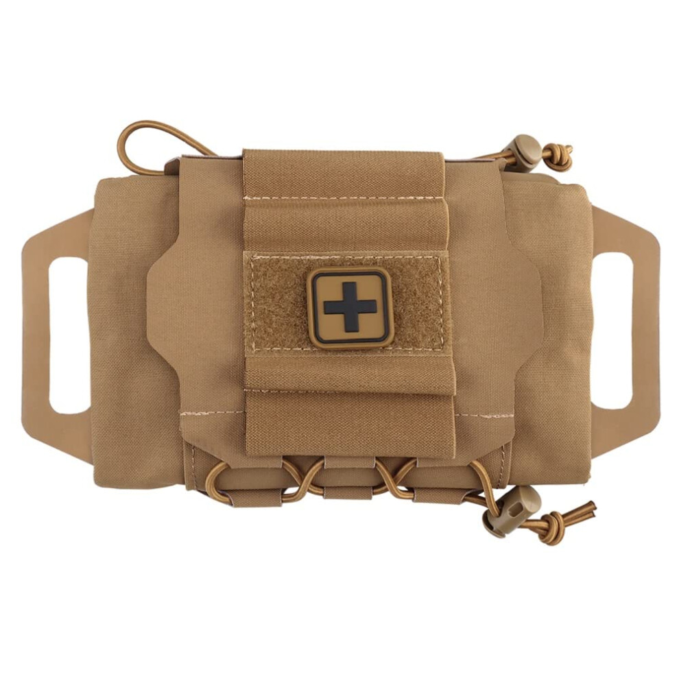 Rapid Deployment IFAK Kits MOLLE Tactical Pouch Survival Medical First Aid Kit for Hunting Camping Hiking Emergency Use