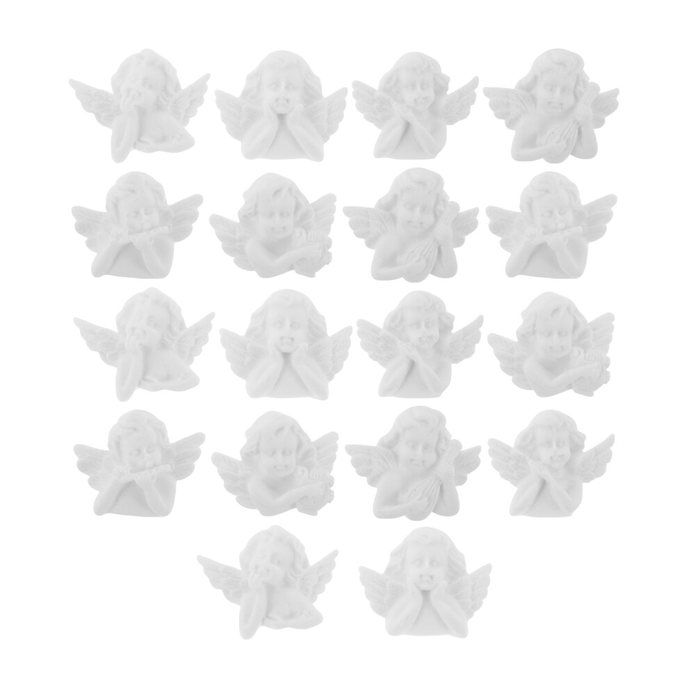 40 Diy-Accessoires Hars 3D-Benodigdheden Kerstmis Wit-image