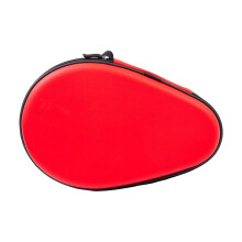 Table Tennis Racket Bag Lightweight Durable Red Ping Pong Paddle Holder for Travel and Competition