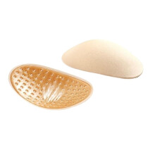Invisible Shoulder Pads Detachable Silicone - Yellow Decorative Shoulder Pads for Clothes Sewing, Adjustable Fit