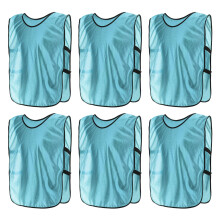 Scrimmage Vest Soccer Pennies Training Vests for Youth Football Practice Jerseys in Lightweight Breathable Fabric