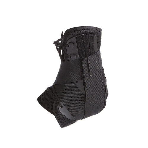 Ankle Brace for Sprained Ankle Support Boot Athletic Protector Size S Adjustable Compression Fabric