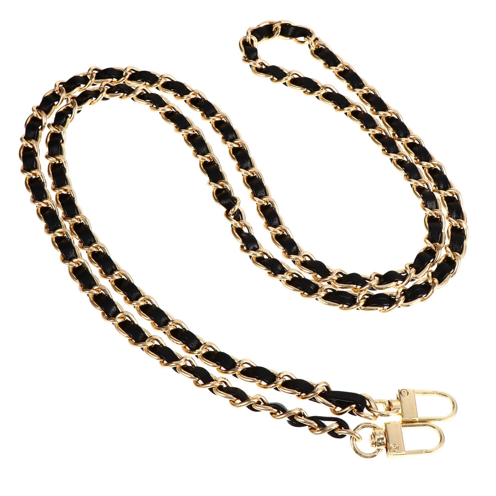 1Pc Draag Lederen Tas Schouderriem Messenger Bag Pu Kettingriem-image