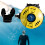 Underwater Diving Regulator for Scuba, Yellow, Lightweight Design, Adjustable Airflow, Durable Material, Compact Size 5