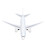 Airplane Toy 777 Sturdy Durable Alloy Safe 2