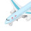 Airplane Toy 777 Sturdy Durable Alloy Safe 13