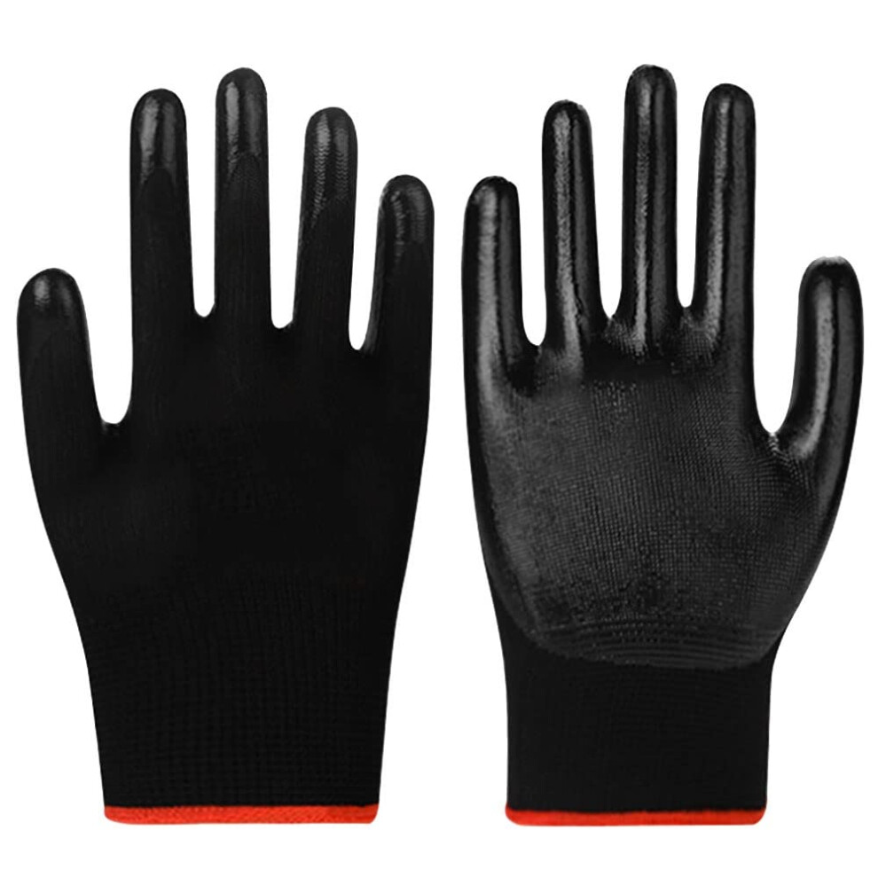Safety Work Gloves, Rubber Coated Gardening Gloves, Waterproof And Oil-Proof, Firm Grip For Construction Use 6947110407661