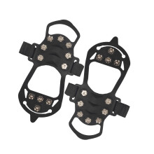 Eisgriffen Winter Stollen 11 Zähne Schneegriff Anti-Rutsch für Outdoor Aktivitäten und Winter Sportarten