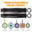 2Pcs Removable Coffee Wooden Pot Handle with Hanging Ring for Cookware 11