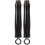 2Pcs Removable Coffee Wooden Pot Handle with Hanging Ring for Cookware 10