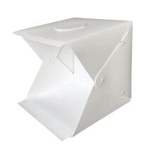 Professional Photography Light Tent Small Portable LED Light Box for Photo Studio with Adjustable Backgrounds and Diffusers