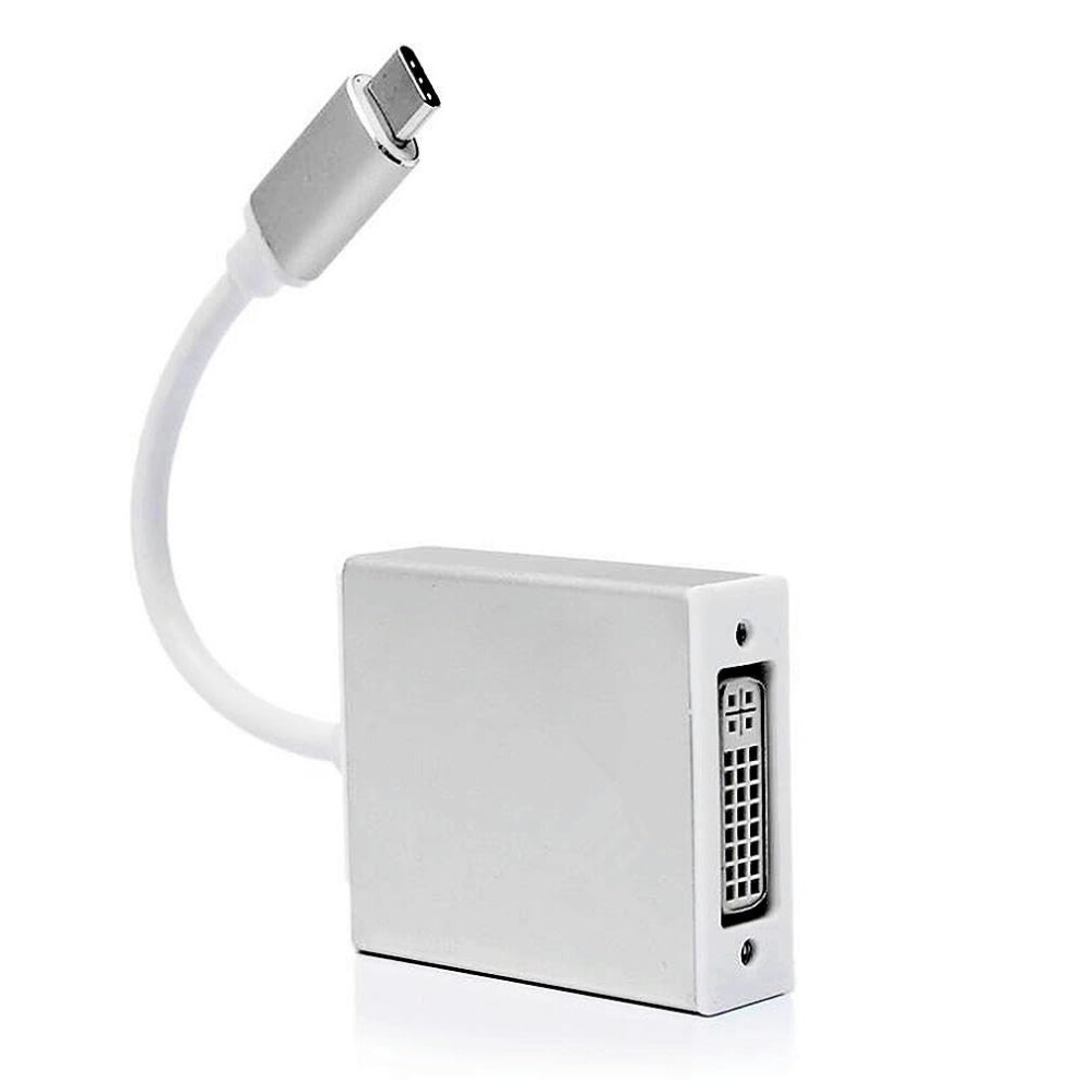 Usb-C To Dvi Adapter 1080P Converter Cable For Chromebook 4K Hdtv - Usb 3.1 Type-C Connector For Monitors 6447073900167