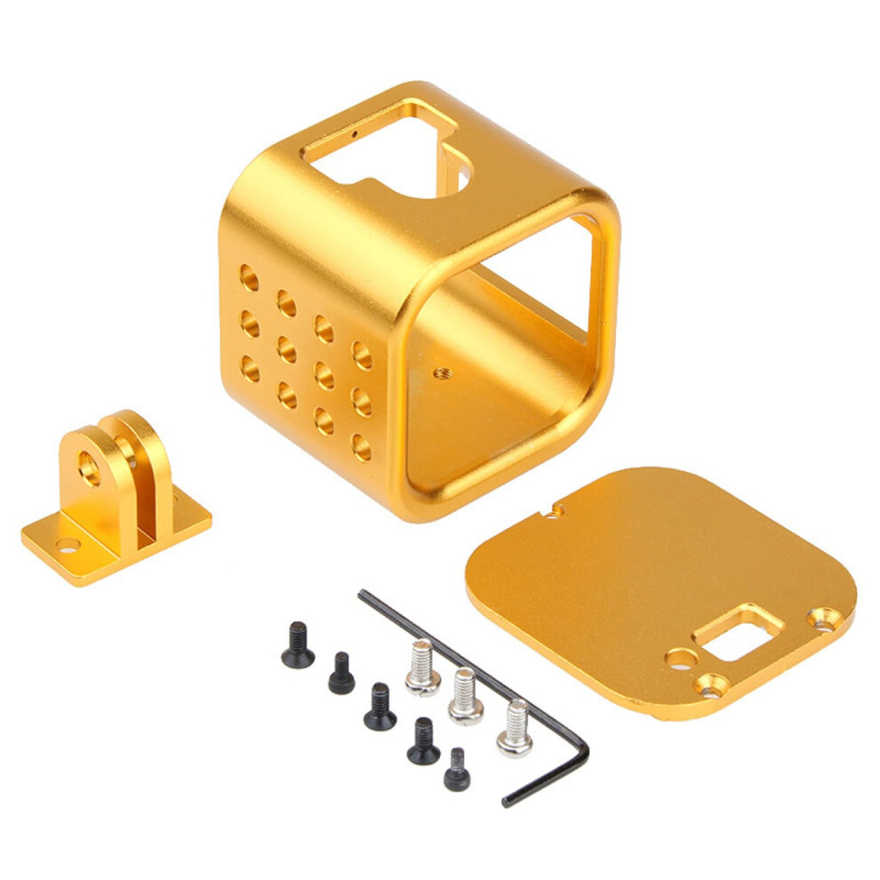 Metal Camera Overheating Prevention Frame Case Housing For Gopro Hero 4/5 Session, Durable Mount Shell For Action Cameras 6447073900266