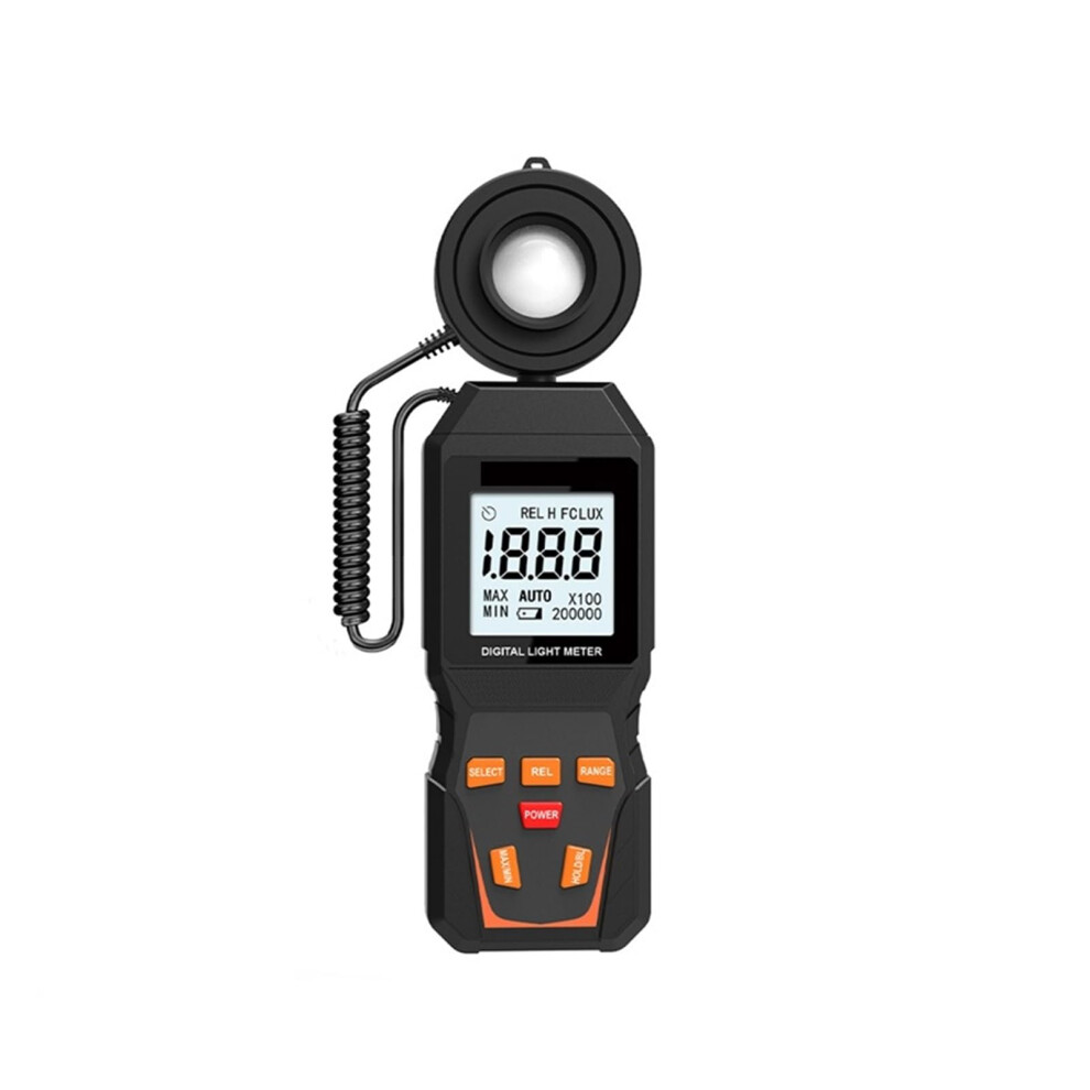 Meter Digital Luxmeter 200,000 Lux Brightness Measurement Photometer Lcd Ing Intensity Tester Light 6482260910055