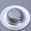 Oval Stainless Steel Drain Mesh Basket Silver Non-Rust Strainer 10