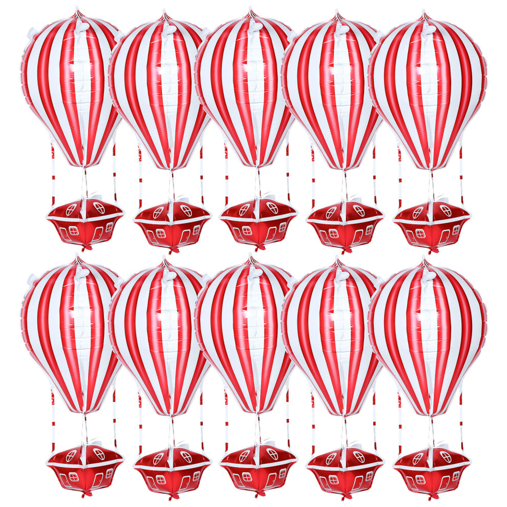 10 Stuks Speelgoed Kind Aluminium Folie Ornament Ruimte-image