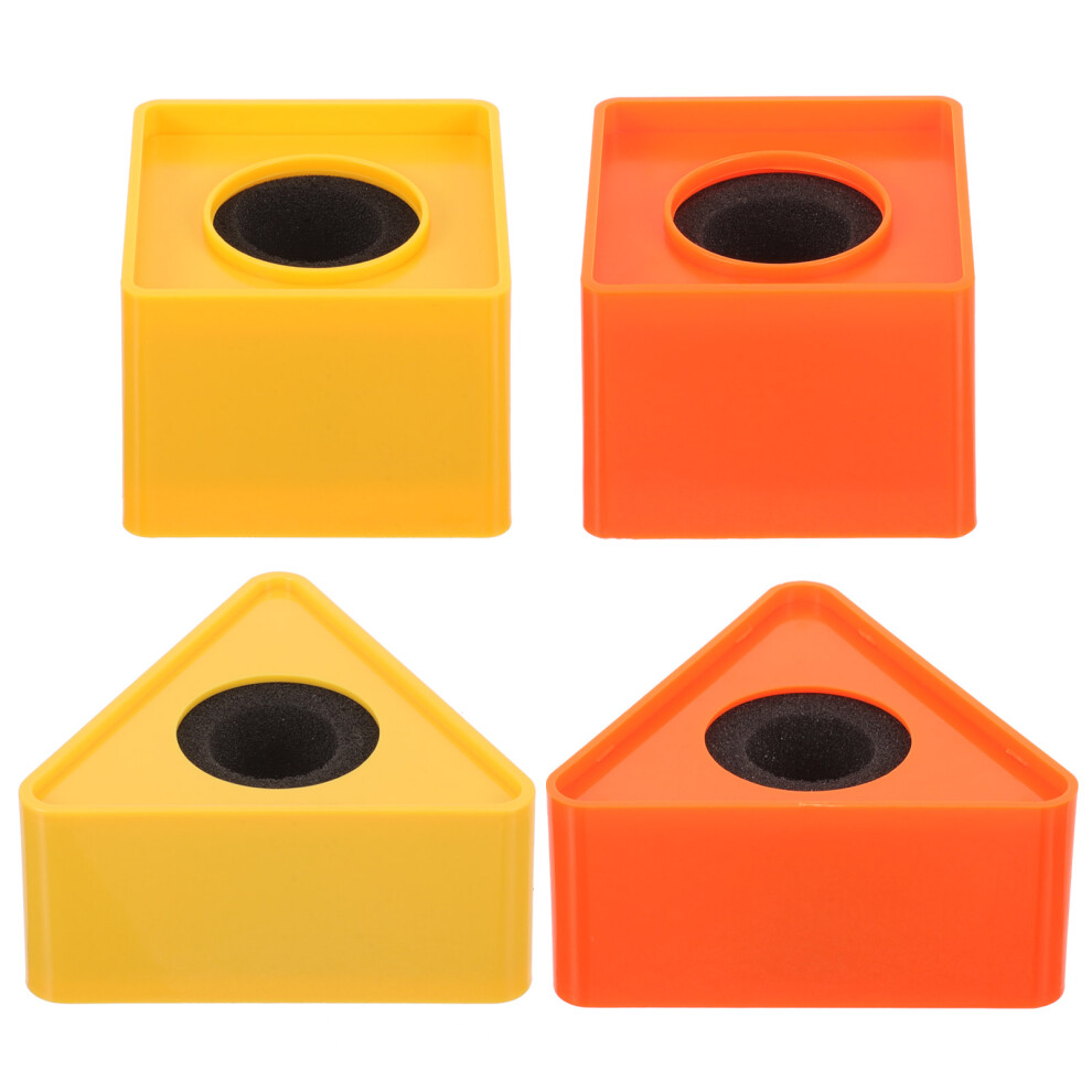 4 Stks Microfoon Klanten Beugel Mini Spons-image