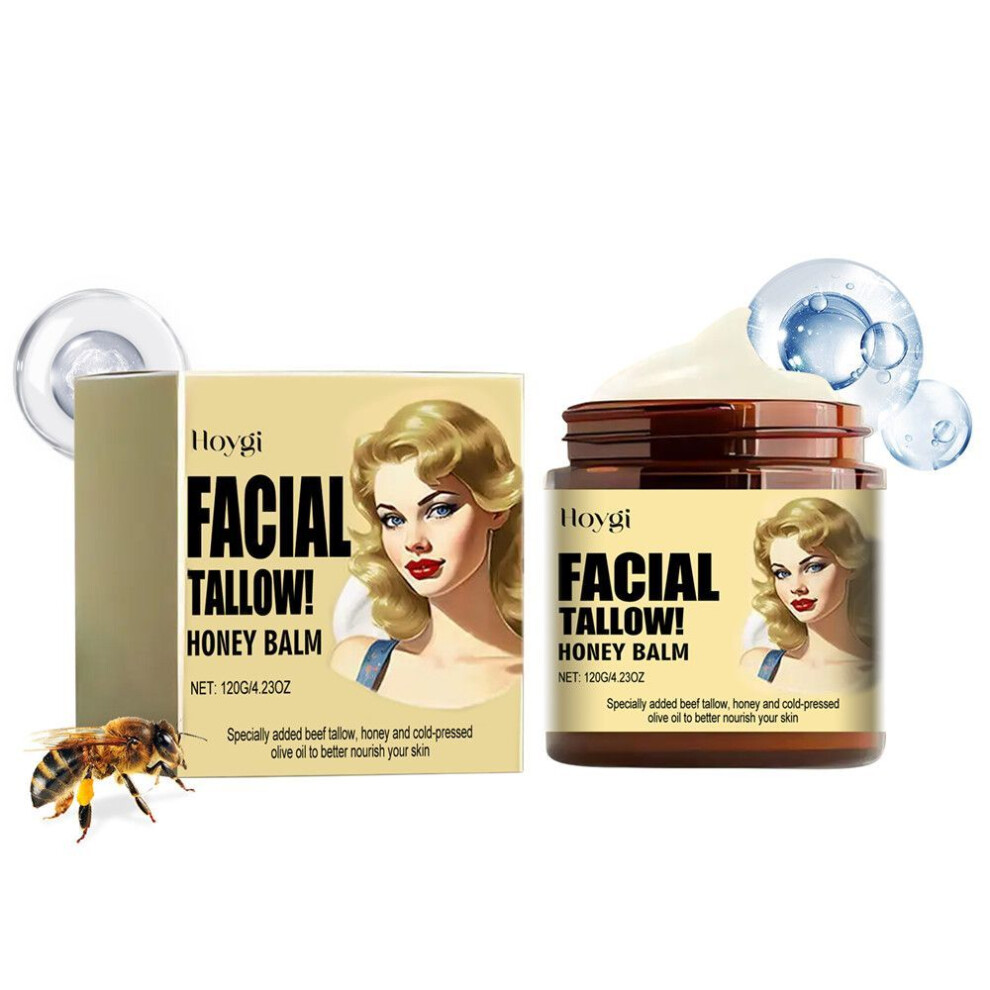 New Hyaluronic Acid Moisturizing And Hydrating Beef Tallow Honey Moisturizer-image-OPC-PJXGY2B-NEW