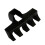 Badminton Racket Loading Adapter Protection for Stringing Machines, Black, Prevents Breakage and Deformation 1