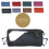 (Blueberry) Leather Double Zipped Glasses Case 2