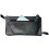 (Black) Leather Double Zipped Glasses Case 1