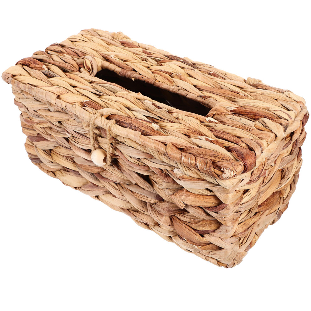 1Pc Geweven Tissue Box Office Zeewier Vintage Container-image