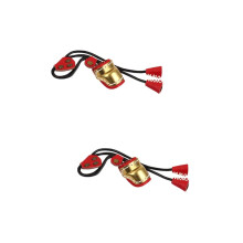 2pcs Copper Bow Finger Protection Sleeve for Outdoor Archery Shooting - Right Hand, Durable Cover for Archers