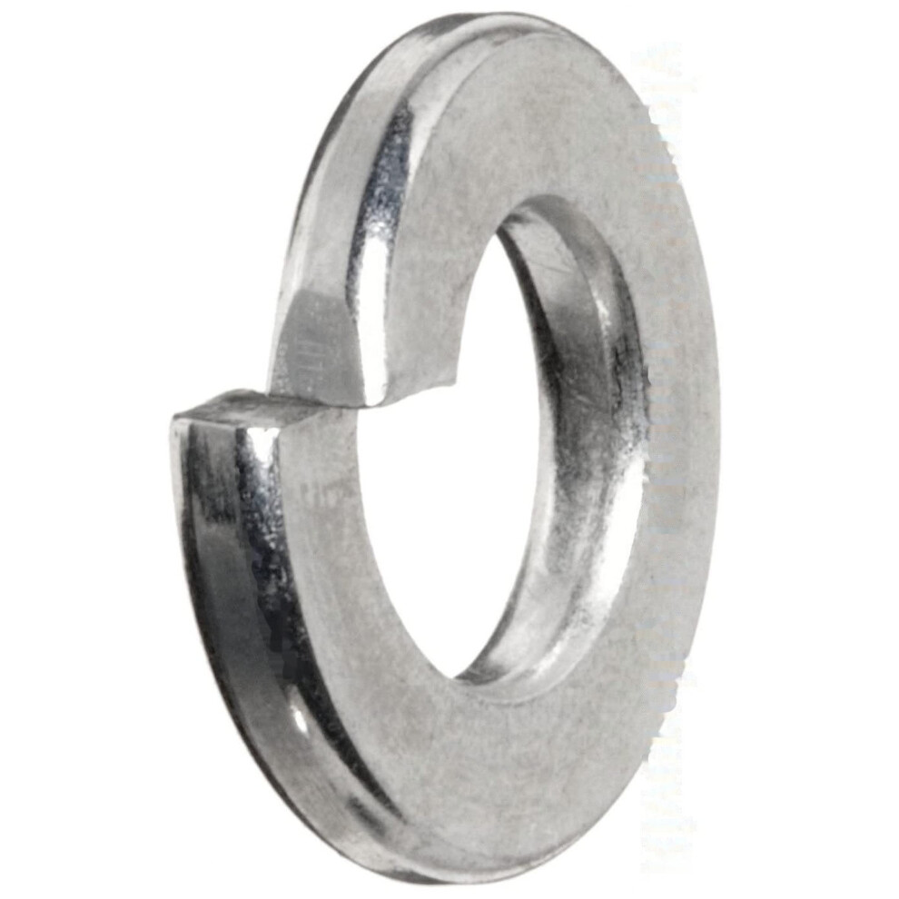 6mm Metric Stainless Steel Split Lock Washers 100pcs M6 A-2/18-8 Fastener Kit for RV and Machinery Applications-image-OPC-PJXH6R6-NEW