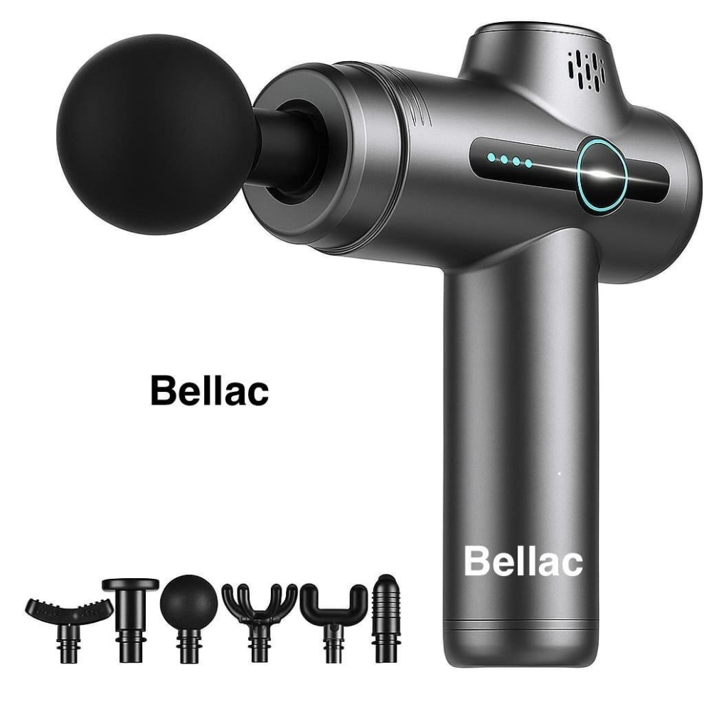 Massage Gun Deep Percussion Massager Muscle Vibration Relaxing Therapy Tissue UK