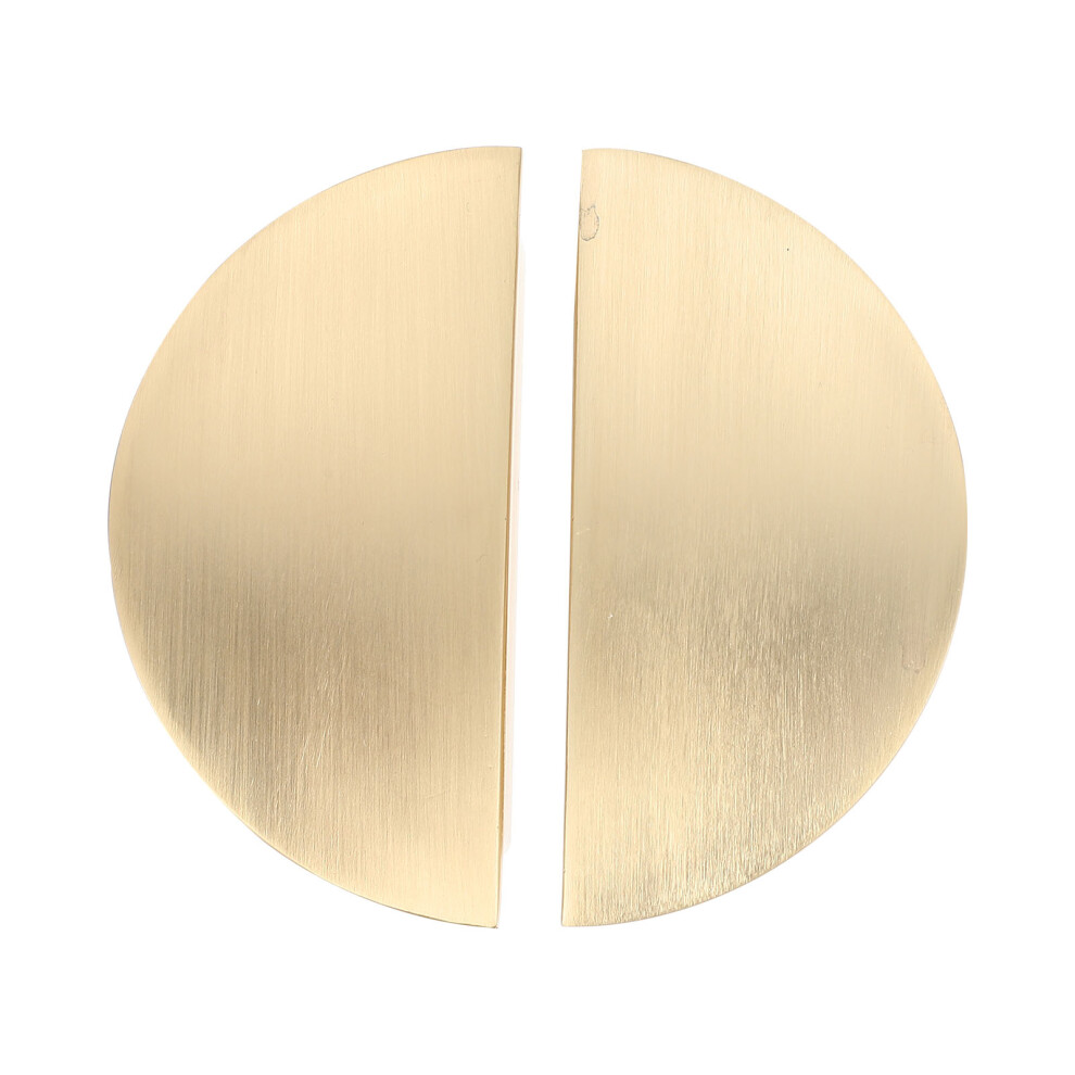 2 Stuks Deurklink Halfronde Kastruimte Aluminium-image