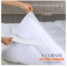 (King ) Mattress Topper Luxury Soft 10cm Ultra Fluffy