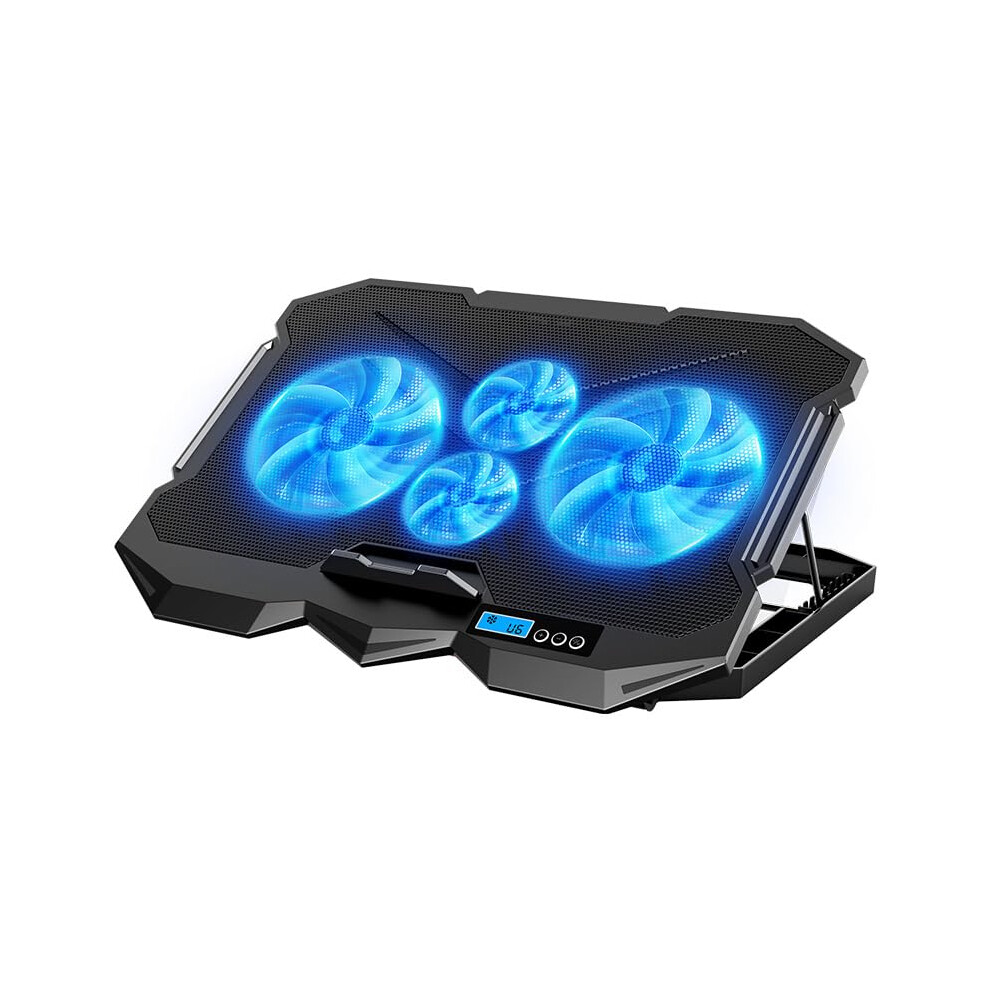 Laptop Cooling Pad For Asus Vivobook Pn62 Gaming Laptops, 4 Fans, Lcd Display, 4 Height Settings, 2 Usb-A Ports 6482260912912