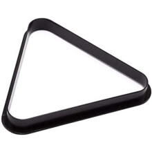 Plastic Pool Ball Billiard Table Triangle Rack Standard Size 15 Ball Snooker Accessory Durable Plastic Construction