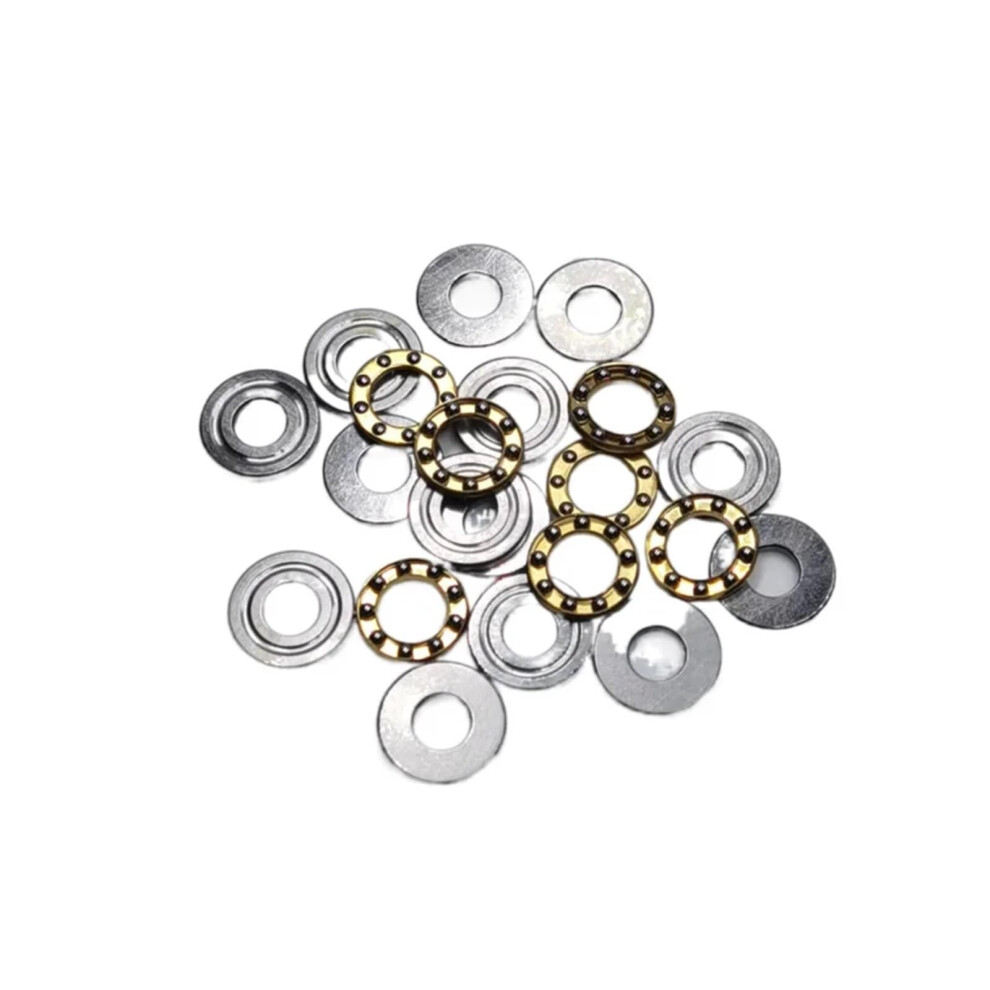 F6-14M Bearing 6X14x5 Mm Abec-1 Miniature Thrust Axial Ball Bearings 10Pcs With Grooved Raceway 6447073903540