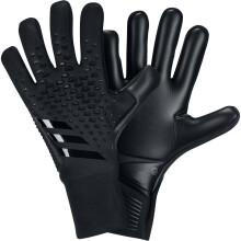 Soccer Goalkeeper Gloves Strong Grip Anti-Slip Breathable Goalie Training Gloves for Adults and Children Black Size 10