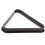 Triangle Ball Rack - Durable Plastic Pool Triangle, Drop Resistant, Easy to Clean, Black, Fits Standard Pool Tables 4