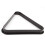 Triangle Ball Rack - Durable Plastic Pool Triangle, Drop Resistant, Easy to Clean, Black, Fits Standard Pool Tables 1