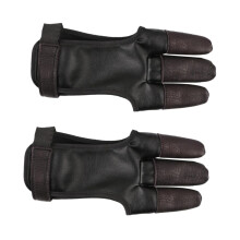 2pcs Archery Finger Guards for Glove Protection, Wear-Resistant Material, Easy-On Design for Professional Use