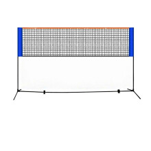 Portable Badminton Net for Indoor Outdoor Sports 10ft Adjustable Height Volleyball Tennis Training Square Net