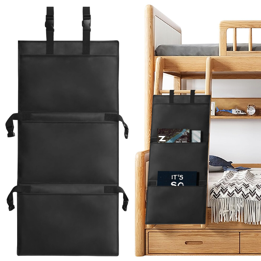 Bunk Bed Ladder Cover and Guard, Soft Foam Pads for Safety, Adjustable Size, Childproof Design to Prevent Climbing