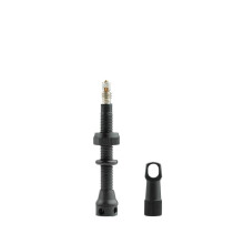Bicycle Valve Stem Caps Presta 50mm Tubeless Valve Stem with Valve Core Removal Tool for MTB and Road Bike Tires