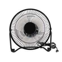 Mini Metal USB Fan - Portable 2-Mode Electric Fan for Laptop, Notebook, Car, USB-Powered Cooling, Compact Design