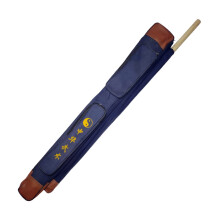 Waterproof Sword Bag 108cm Oxford Canvas Dual Layer Shoulder Carrying Case for Sticks Blue