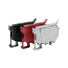 UK5-HESI DIN Rail Terminal Block 10PCS Multicolor Fuse Holder 24V 220V Screw Connector Electrical Wire UK5 HES1